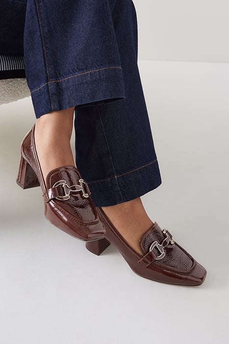 LUCA BLOCK PUMP CHOCOLATE 2