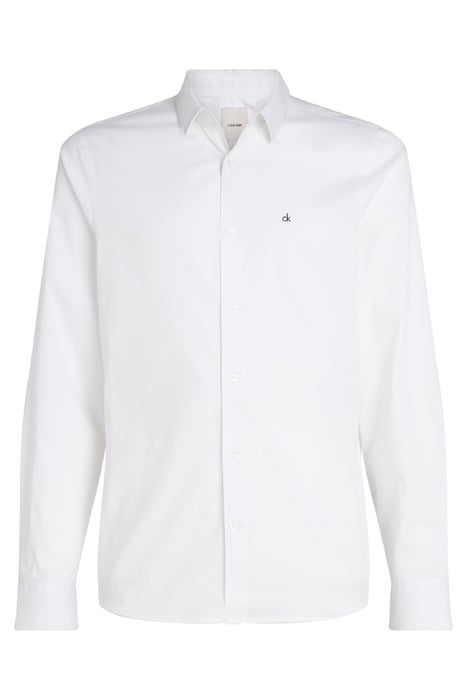 POPLIN STRETCH SLIM BRIGHT WHITE 4