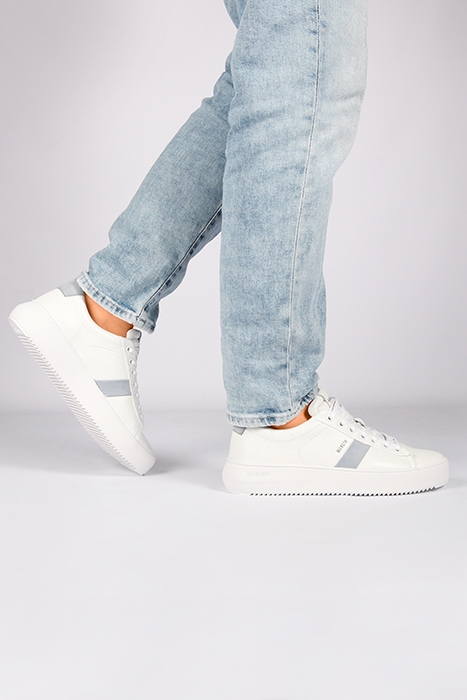 RYDER - BL220 WHITE CAMBRAY BLUE - SNEAKER (LOW) WHITE CAMBR 2