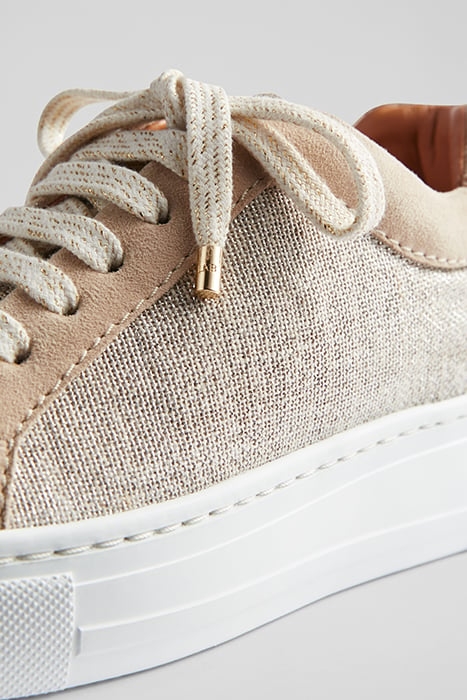 LKB LIFT SNEAKERS CREAM/GOLD 4