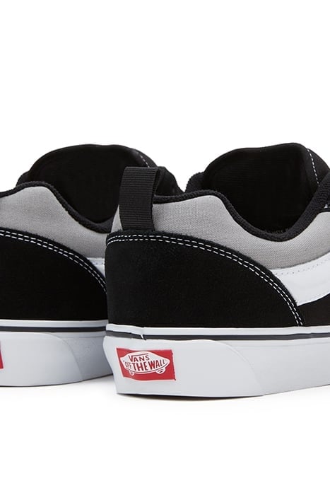 KNU SKOOL JUMBO VANS BLACK/WHITE 8