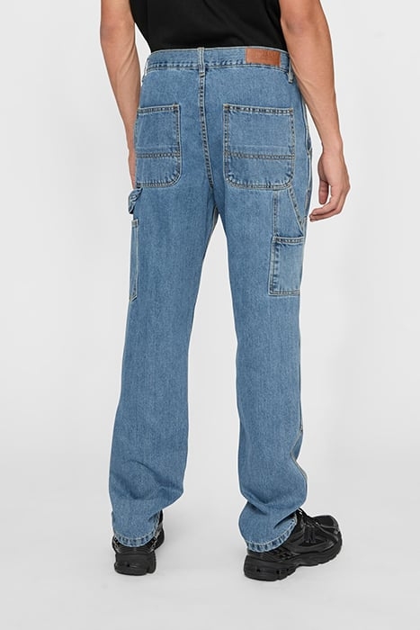 DOUBLE KNEE JEANS LIGHT BLUE WASHED 2