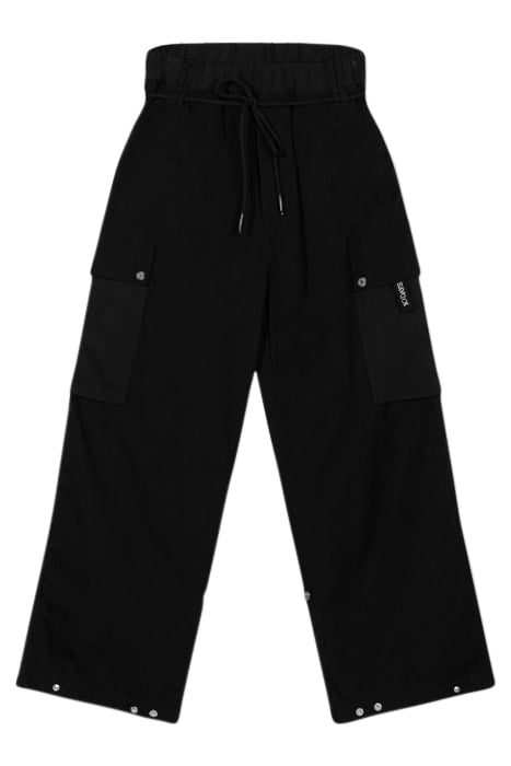 LOOSE UTILITY PANTS BLACK 4