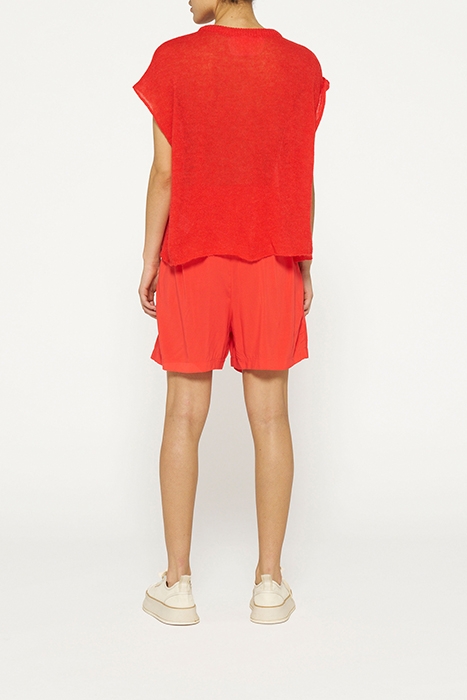 TEE THIN KNIT POPPY RED 3