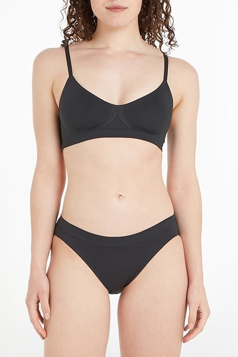 LGHT LINED BRALETTE BLACK 1