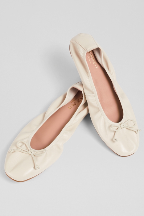 TRILLY BALLERINA SHOES CREAM 3