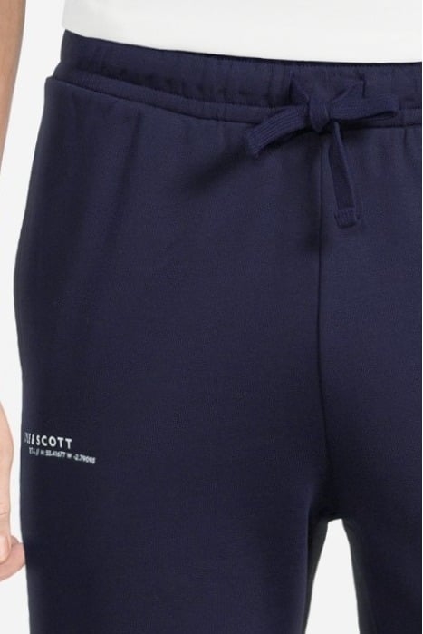 CO-ORDINATE PRINT SKINNY SWEATPANT NAVY 4