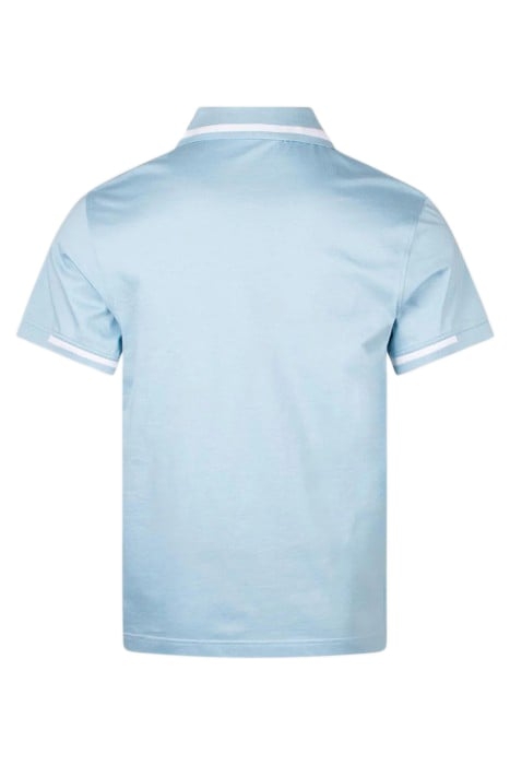 GRAPH ZIP POLO SKYLINE BLUE 2