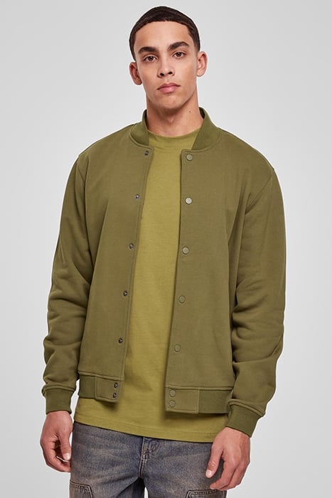 ULTRA HEAVY SOLID COLLEGE JACKET SUMMEROLIVE 1