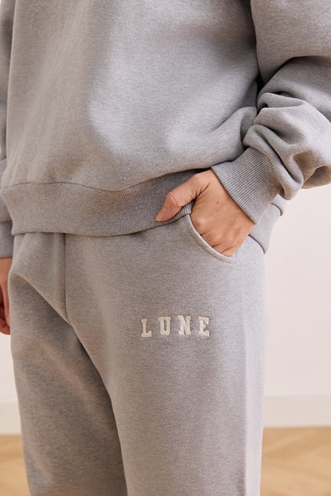 ZOE LOGO PANTS GREY MELANGE 3