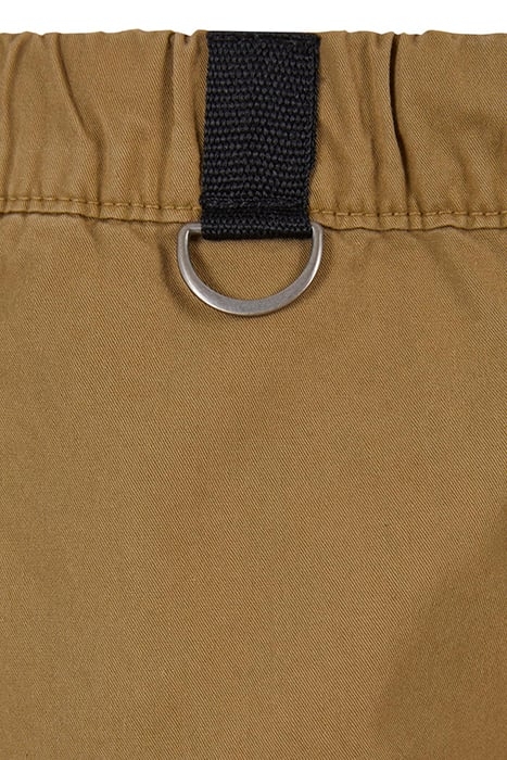 DOUBLE POCKET CARGO SHORTS DARKSAND 8