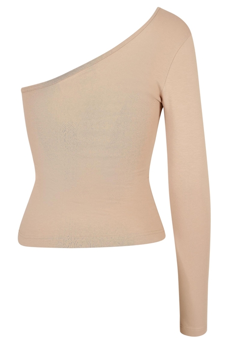 LADIES ASYMMETRIC LONGSLEEVE UNIONBEIGE 5
