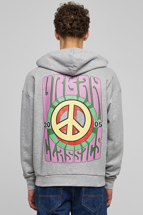 BIG PEACE HOODY GREY 2