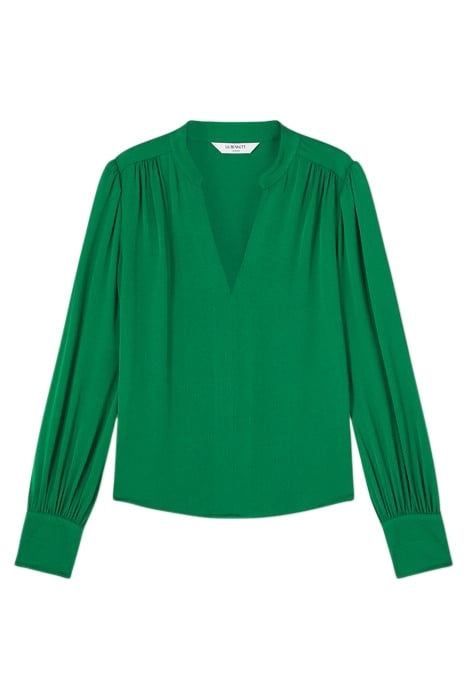 SELINA CREPE BLOUS GREEN 3