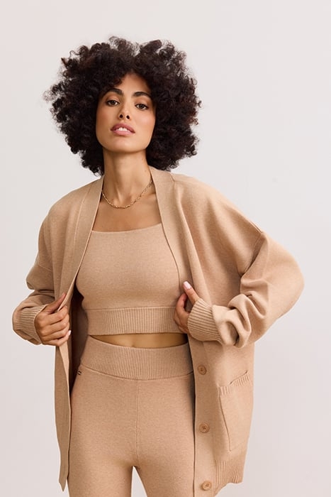 OLLY CARDIGAN CAMEL 1