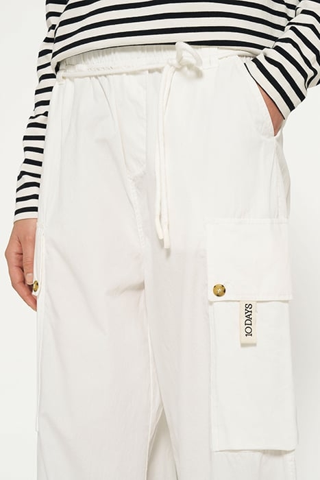 LOOSE UTILITY PANTS ECRU 6