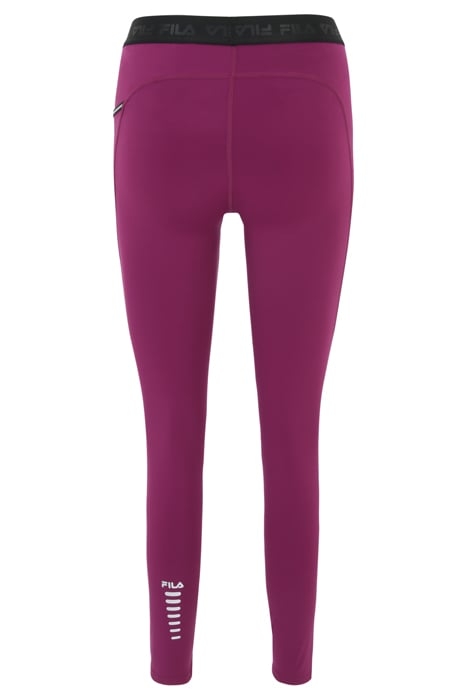 ROSES RUNNING TIGHTS PLUM CASPIA 5