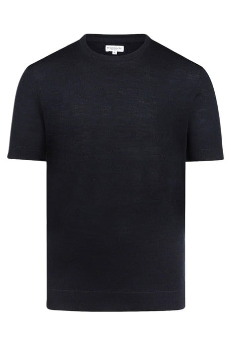 FINE MERINO T-SHIRT NAVY 4