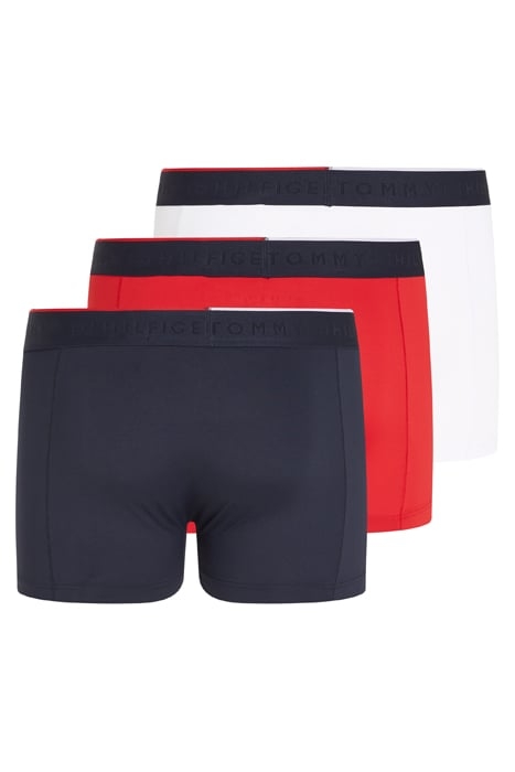 3 PACK TRUNKS SLIM FIT RED/WHITE/DESERT SKY 5