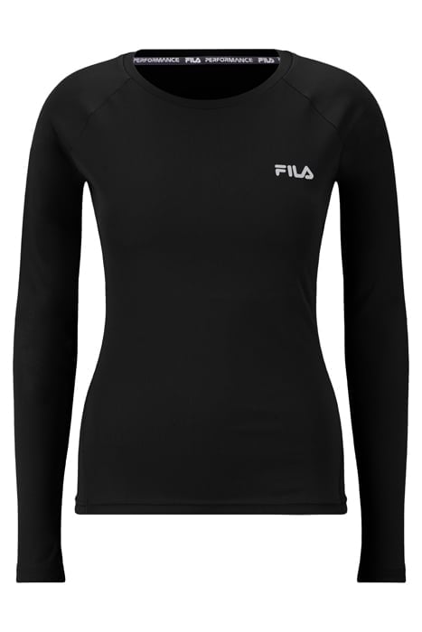 ROCIAS RUNNING SHIRT BLACK 1