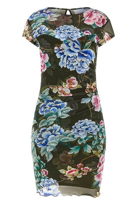 SS AIDA DRESS HANOI GREEN FLORAL P 4