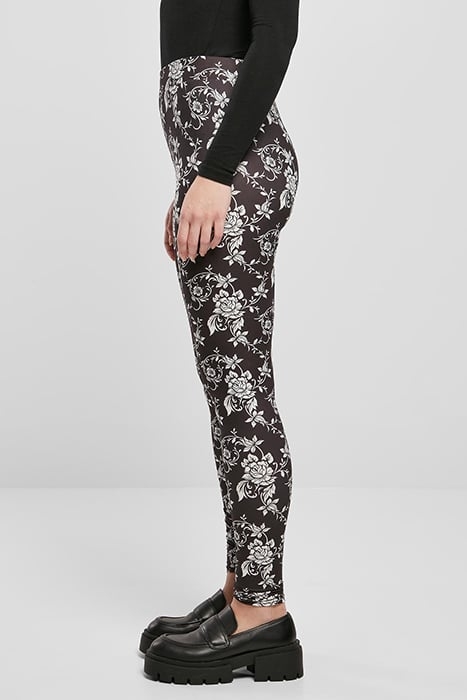 LADIES SOFT AOP LEGGINGS BLACKROSE 6