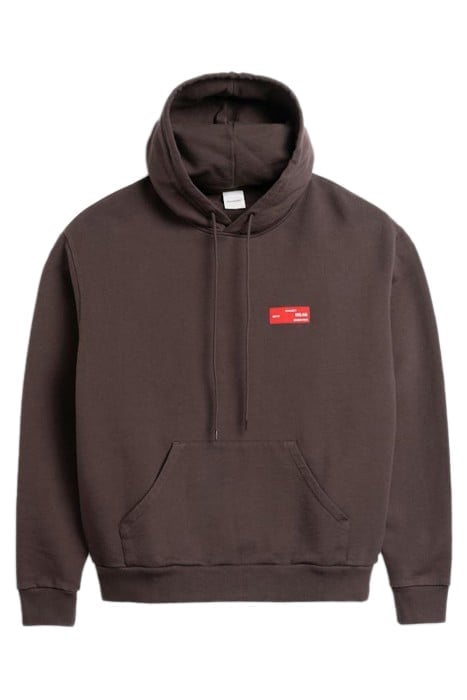 HIGHSNOBIETY – NOT IN MILAN HOODIE BROWN 4