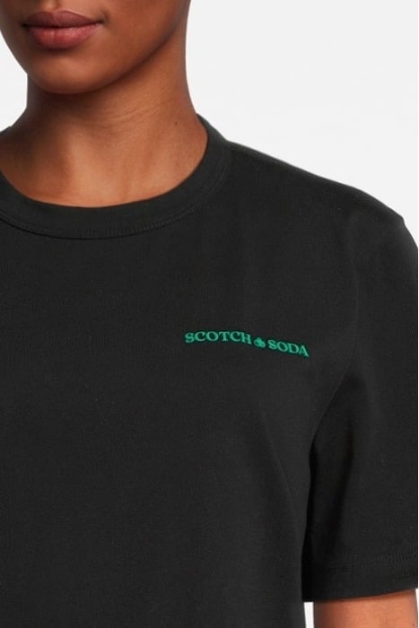 UNISEX CREWNECK TEE BLACK 4