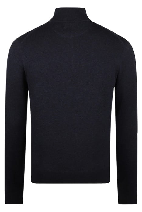 ZIP MOCK SWEATER NAVY 5