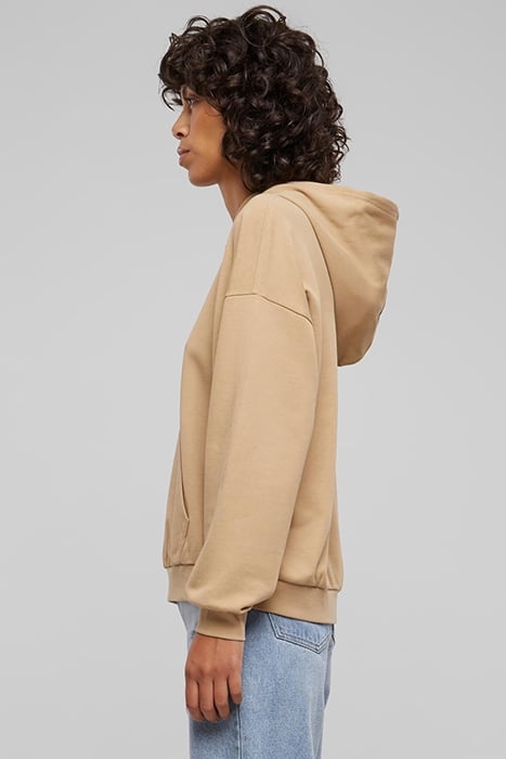 LADIES LIGHT TERRY OVERSIZED HOODIE UNIONBEIGE 6