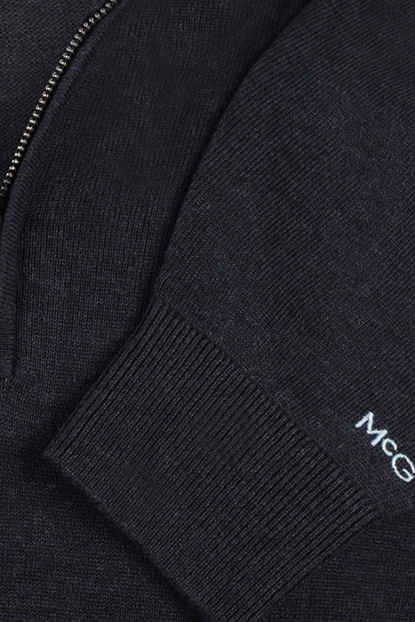 ZIP MOCK SWEATER NAVY 7