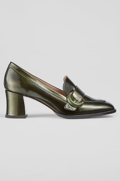 MARA RESIN PUMP BRONZE GREEN 1