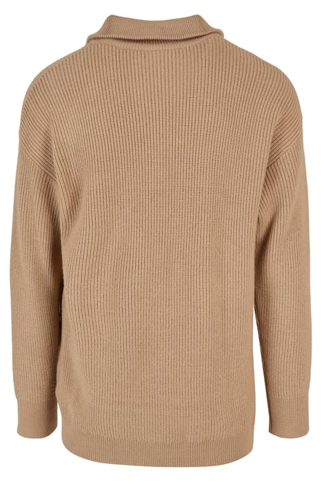 OVERSIZED KNITTED TROYER UNIONBEIGE 5
