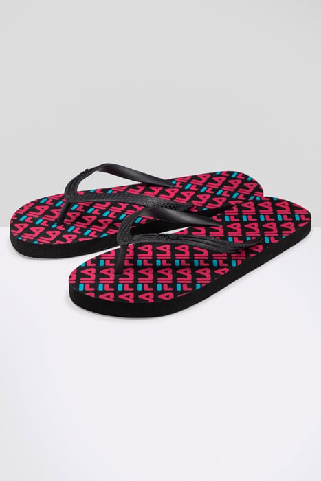 TROY LOGO SLIPPER WMN BLACK 2