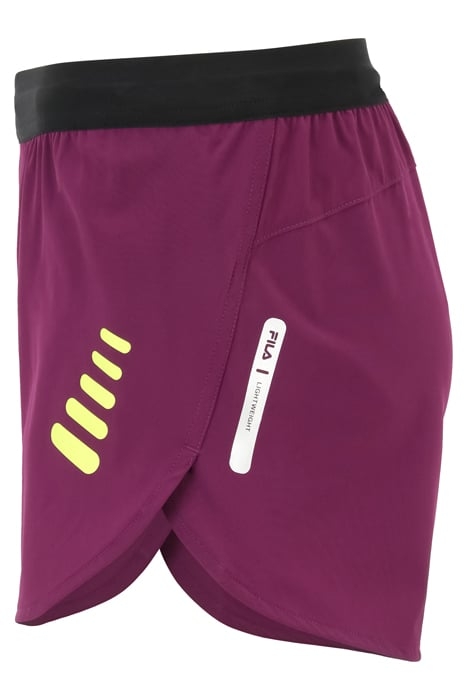 RECALE RUNNING SHORTS PLUM CASPIA 7