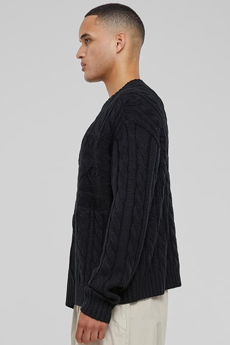 SET IN BOXY SWEATER BLACK 6