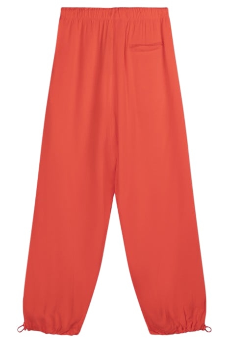 PARACHUTE PANTS POPPY RED 5