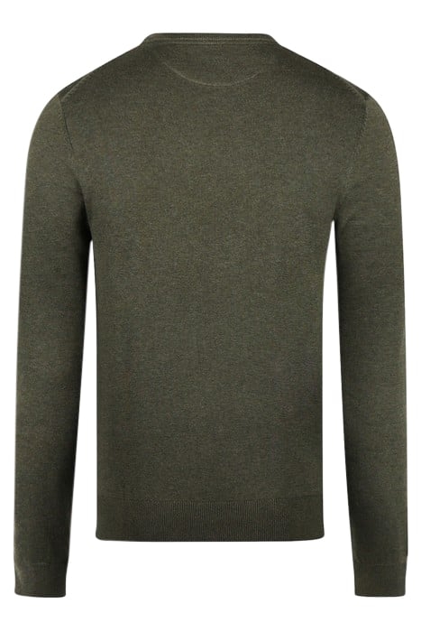 C-NECK SWEATER OLIVE 5