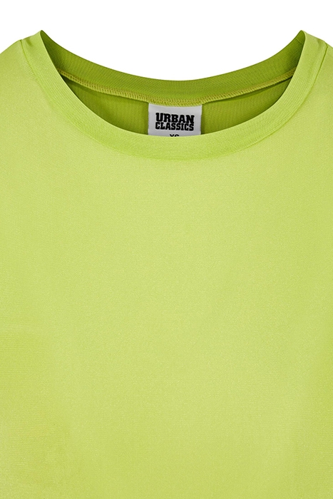 LADIES SHORT MESH TEE FROZENYELLOW 7