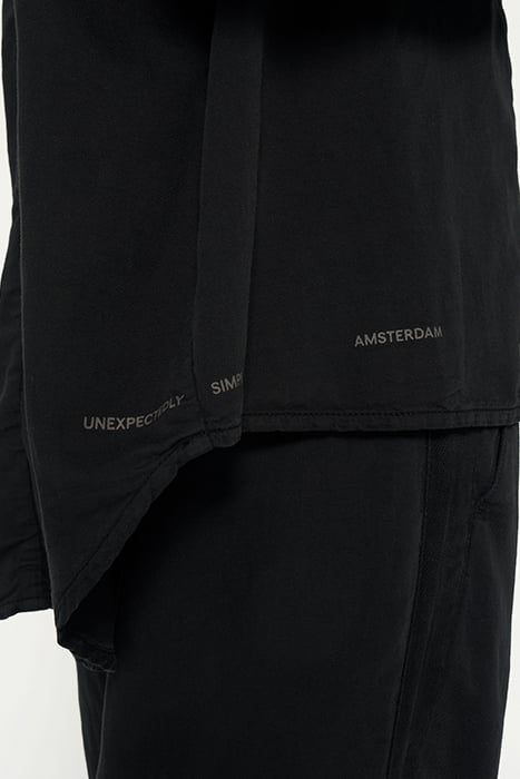 WOVEN SHIRT BLACK 7