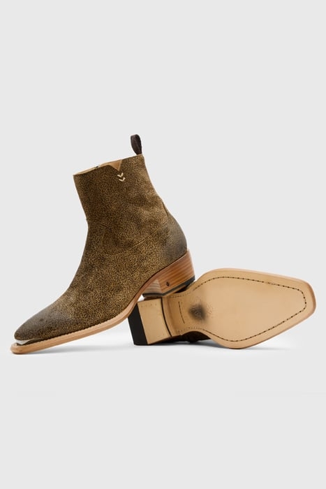 CROSBY ZIP BOOT LT CARAMEL 3