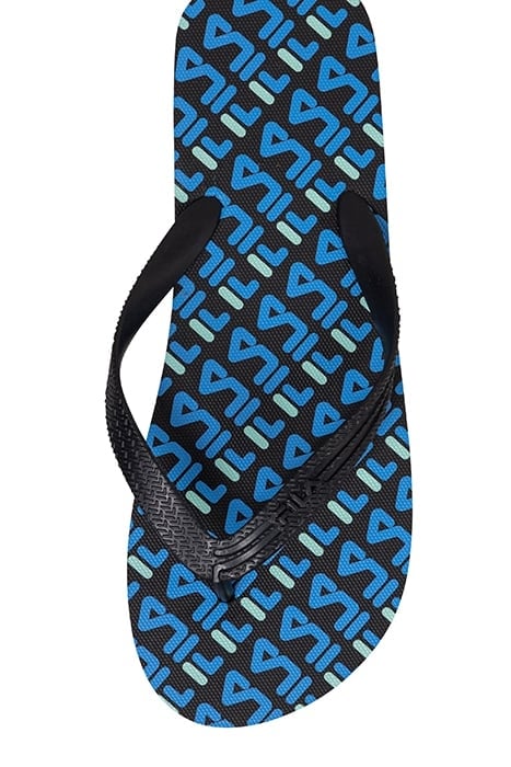 TROY LOGO SLIPPER BLACK 2