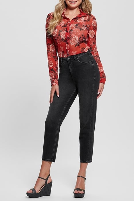 GUESS ECO LS CLOUIS SHIRT CALL ME CHERRY PRINT 3