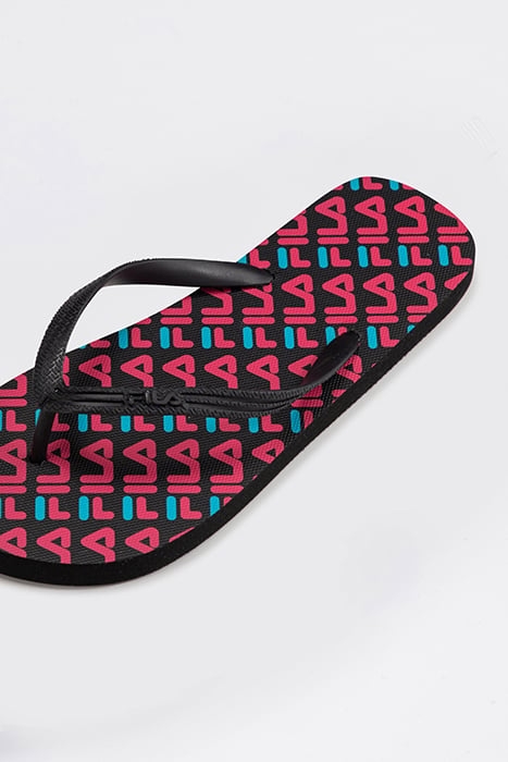 TROY LOGO SLIPPER WMN BLACK 8