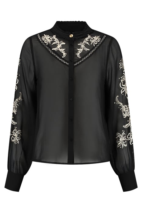 BONAIRE BLOUSE BLACK 1