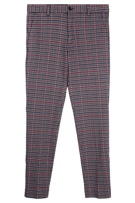 MOTT- CLASSIC KNITTED CHINO IN YARN-DYED CHECK PATTERN COMBO 1