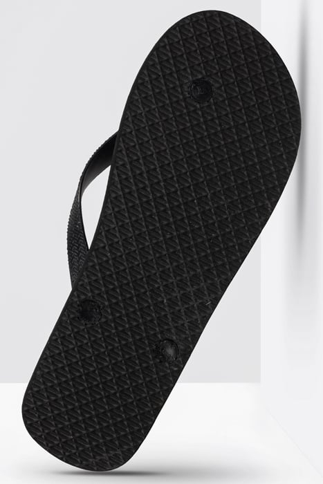 TROY LOGO SLIPPER BLACK 6