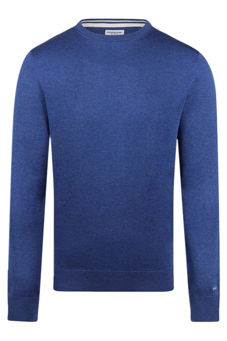 C-NECK SWEATER ROYAL BLUE 4