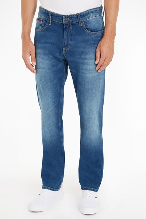 RYAN SLIM STRAIGHT JEANS MID BLUE 1