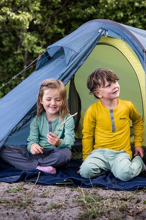 MYSKE WOOL KIDS SHIRT LIGHT GOLDEN YELLOW 4